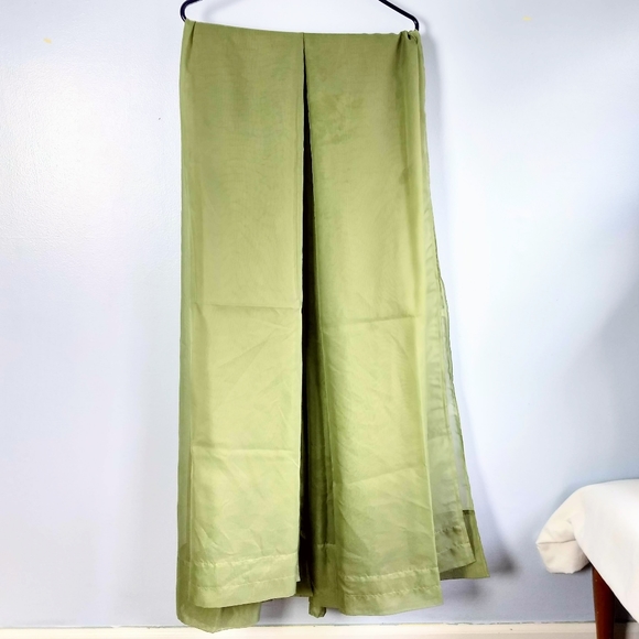 5/$30 Sage Green Sheer Pair of Curtains